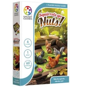 Joc de logica Squirrels go Nuts!, cu 80 de provocari, editie internationala