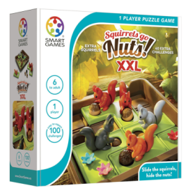 Joc de logica Squirrels go Nuts! XXL, cu 100 de provocari, limba romana