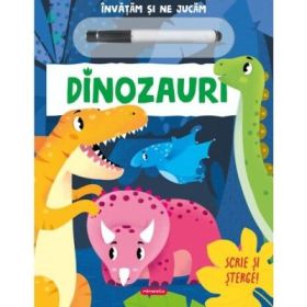 Dinozauri. Scrie si sterge