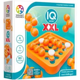 Joc de logica IQ Mini XXL, cu 80 de provocari, limba romana