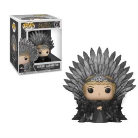 Figurina Funko POP! Deluxe edition, 15 cm, Game of Thrones - Cersei Lannister Sitting on Iron Throne 73