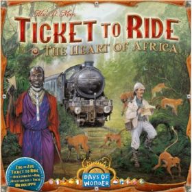 Joc de societate, Ticket to Ride, extensie, Collection Heart of Africa, limba engleza