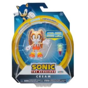 Figurina articulata, 10cm, Nintendo Sonic S13, Modern Cream W Ring