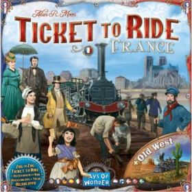 Joc de societate, Ticket to Ride, extensie, Collection France &amp; Old West, limba engleza
