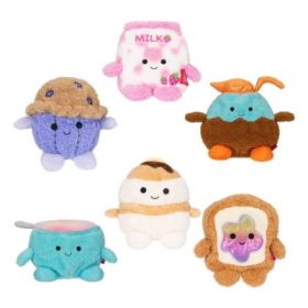 Jucarie de plus, 11cm, BumBumz, MINI Breakfast, diverse modele
