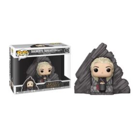 Figurina Funko POP! Deluxe edition, 15 cm, Game of Thrones - Daenerys on Dragonstone Throne 68