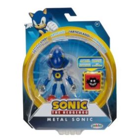 Figurina articulata, 10cm, Nintendo Sonic S13, Modern Metal Sonic