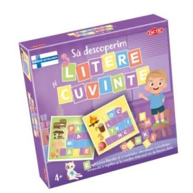 Joc educativ, Tactic, Sa descoperim litere si cuvinte