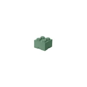 Cutie depozitare LEGO 2x2 verde nisip 40031747