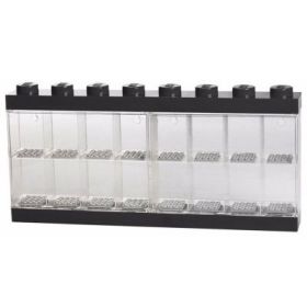 Cutie neagra pentru 16 minifigurine LEGO 40660003