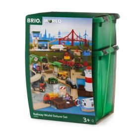 Set Deluxe lumea trenuletelor BRIO