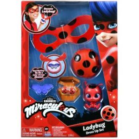 Set accesorii buburuza, Miraculous - Ladybug Dress Up Set
