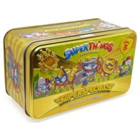 Set figurine in cutie metalizata, seria 3, SuperThings - SuperSpecials