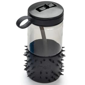 Sticla apa Spikey negru, Melii