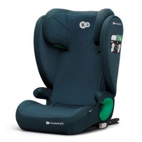 Scaun auto Junior Fix2, i-size 100-150 cm, harbor blue, Kinderkraft