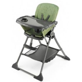 Scaun de masa Foldee, pliabil, verde, Kinderkraft