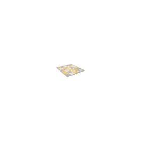 Covoras de joaca Luno Shapes, puzzle 3d, spuma, galben, Kinderkraft