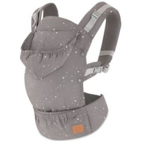Marsupiu ergonomic Huggy, gri, Kinderkraft