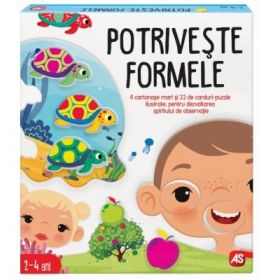 Joc educativ Potriveste formele, As Games