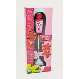 Microfon Girl cu lumini, Bontempi