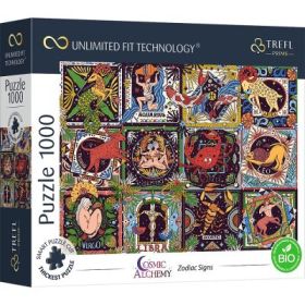 Puzzle UFT 1000 piese. Semne zodiacale, Trefl