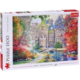 Puzzle 1500. Conac de toamna, Trefl