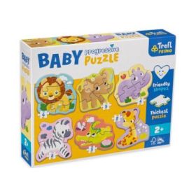 Puzzle Primo Baby Progressive. Safari, Trefl