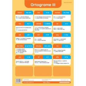 Ortograme (3). Plansa didactica A3