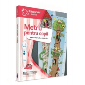 Raspundel Istetel, carte interactiva Metru pentru copii