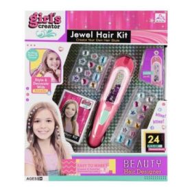 Jucarie set coafat + accesorii par MegaCreative, Jewel Hair Kit (J1694)