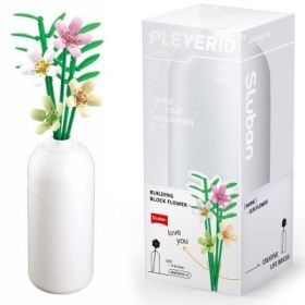 Set de Constructie Flowers Frezie, 241 piese, Sluban