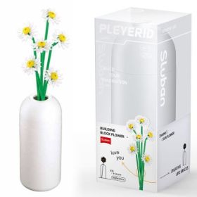Set de Constructie Flowers Margareta, 255 piese, Sluban