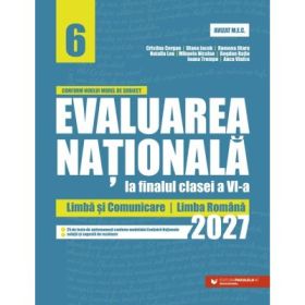 Evaluarea Nationala 2027 la finalul clasei a 6-a. Limba si comunicare, Limba romana - Bogdan Ratiu