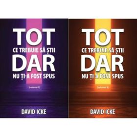 Pachet Tot ce trebuie sa stii, dar nu ti-a fost spus, 2 volume - David Icke