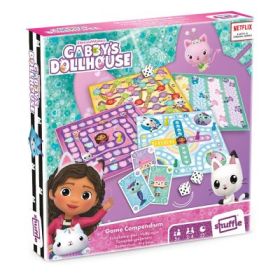 Set jocuri de societate Game Compedium Gabby's Dollhouse