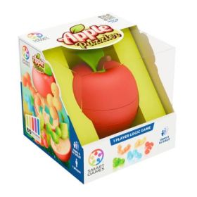 Joc logic Smart Games Apple Puzzler, cu 80 de provocari, editie internationala
