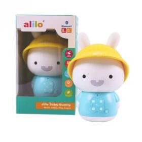 Jucarie Alilo Baby Bunny, limba engleza, cu memorie interna