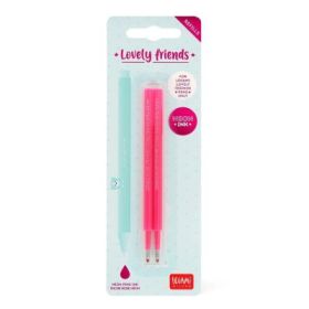 Set 2 rezerve pix Lovely Friends, neon pink, Legami