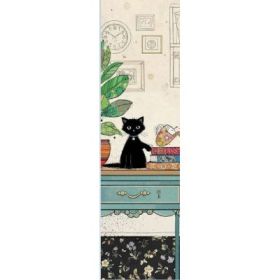 Semn de carte Chaton table Bug Art, Kiub