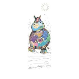Semn de carte Kook Hippopotame, Kiub