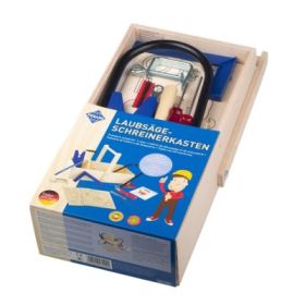 Set traforaj in cutie de dulgher, 20 de piese, Pebaro 430
