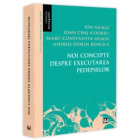 Noi concepte despre executarea pedepselor - Ioan Chis, Ion Neagu