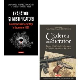 Pachet 2 carti: Tragatori si mistificatori si Caderea unui dictator - Andrei Ursu