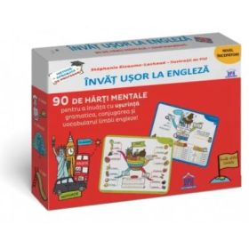 Invat usor engleza nivel incepator. Harti mentale - Stéphanie Eleaume-Lachaud