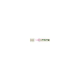 Textmarker Edding Ecoline 24, corp din plastic reciclat, varf tesit, 2-5 mm, roz pastel