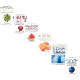 Colectia Anthony William: Alimente, Detoxificare, Vindecarea ficatului, Glandei tiroide si a Creierului, Cauzele bolilor cronice. Pachet 6 volume seria Medium Medical