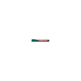 Marker permanent Edding 330, corp plastic, varf retezat, 1-5 mm, verde