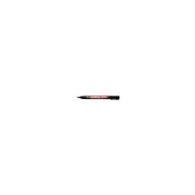 Marker permanent Edding 370, corp plastic, varf rotund, 1 mm, negru