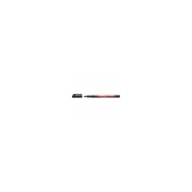 Marker permanent Edding 143 B, corp plastic, varf tesit, 1-3 mm, albastru