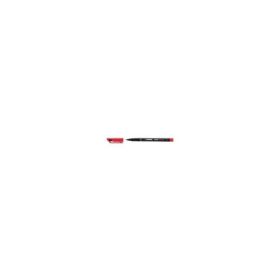 Marker permanent Stabilo Universal OHP 842, corp plastic, varf rotund, 0. 7 mm, rosu